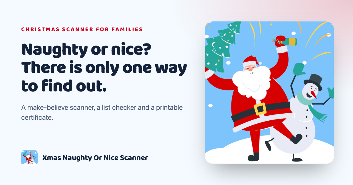 Naughty or Nice social preview image
